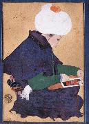 Muslim artist Turkish Painter oil painting